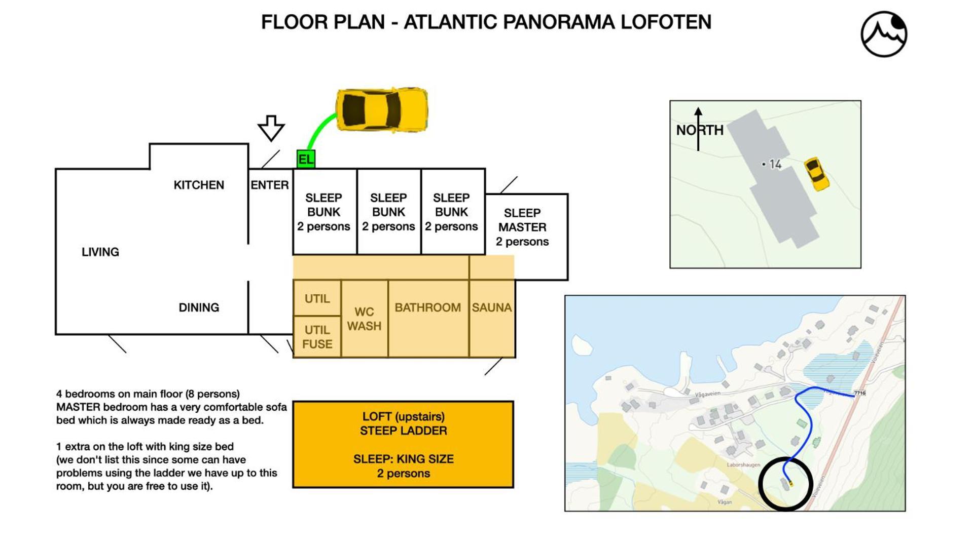 Atlantic Panorama Lofoten レクネス エクステリア 写真